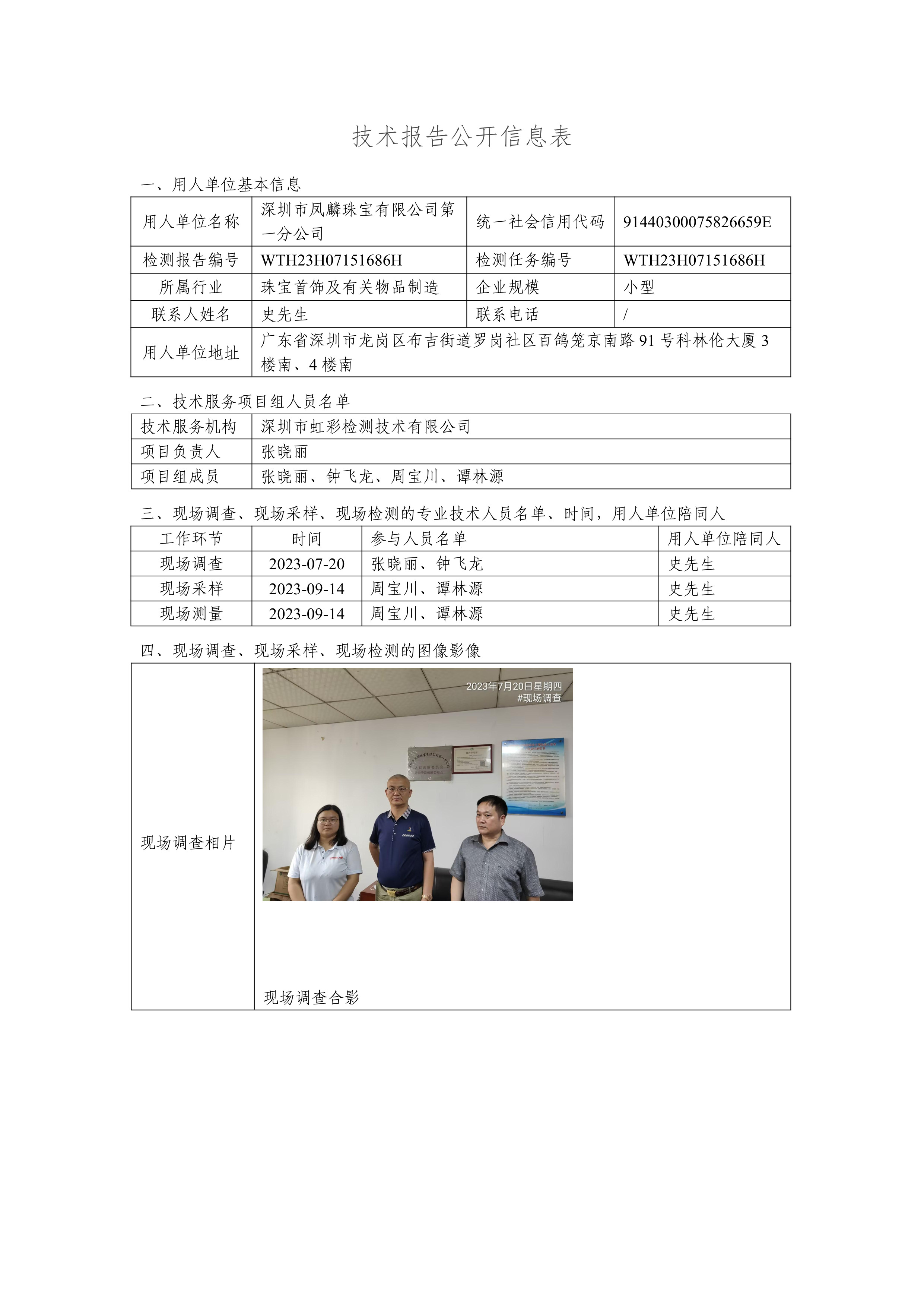 深圳市凤麟珠宝有限公司第一分公司(图1)